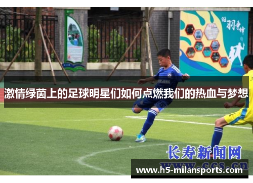 激情绿茵上的足球明星们如何点燃我们的热血与梦想